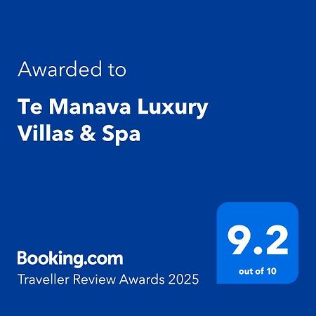 Te Manava Luxury Villas & Spa Rarotonga Exterior foto